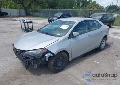 2017 Toyota Corolla L из США, поврежденный, VIN 2T1BURHE3HC841152